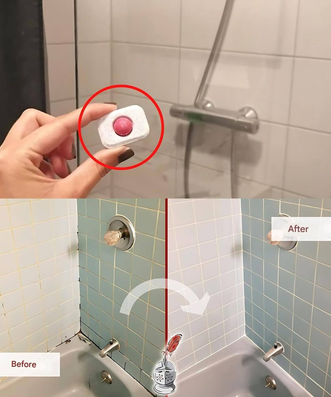 1 Put the dishwasher in the shower, why should you try it?