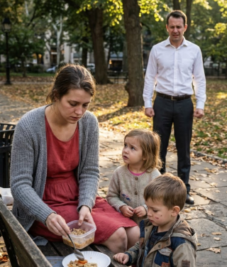 A mother shared one plate of food with her children. A millionaire witnessed it—and what came next was beautiful beyond words.