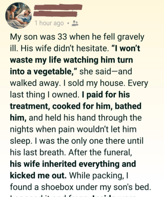 She Walked Away While My Son Was Dying — The Secret He Left Changed Everything