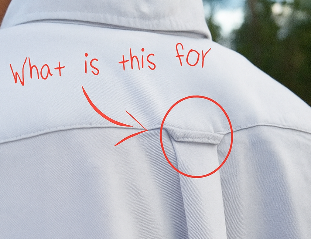 The Hidden Meaning Behind the Loop on Your Button-Down Shirt