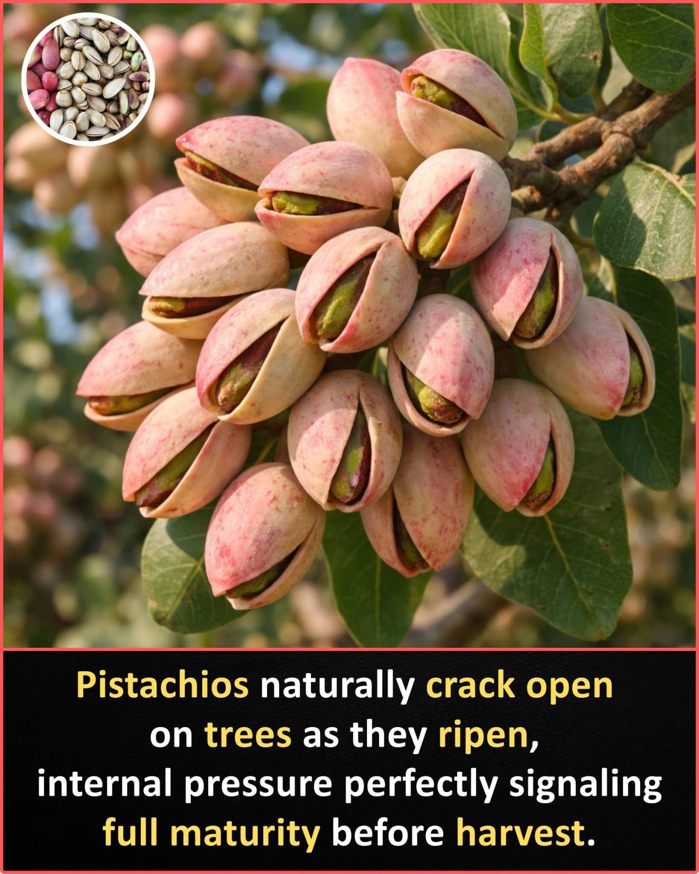 Why Pistachios Naturally Crack Open on the Tree — And What It Means for Quality