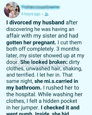 My Husband Betrayed Me With My Sister—Three Months Later, She Came Back Broken