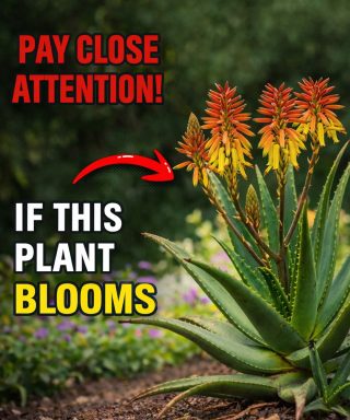 The mystery behind why the aloe vera plant blooms.