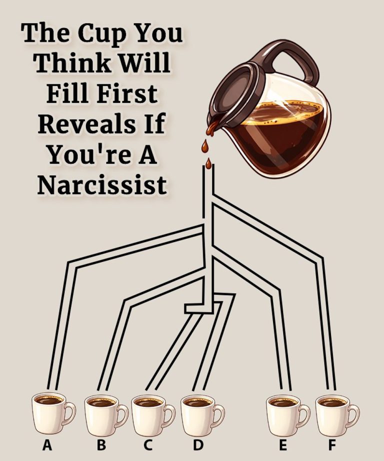 The Cup You Think Will Fill First Reveals If You’re A Narcissist